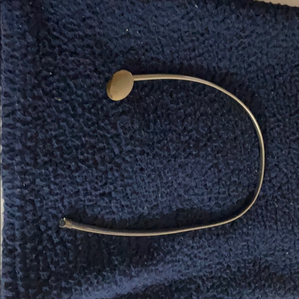 Silver fashion belt